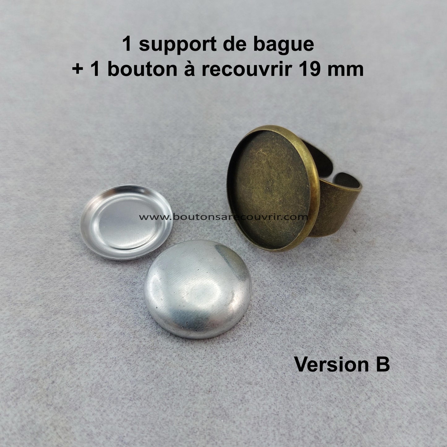Boutons à recouvrir