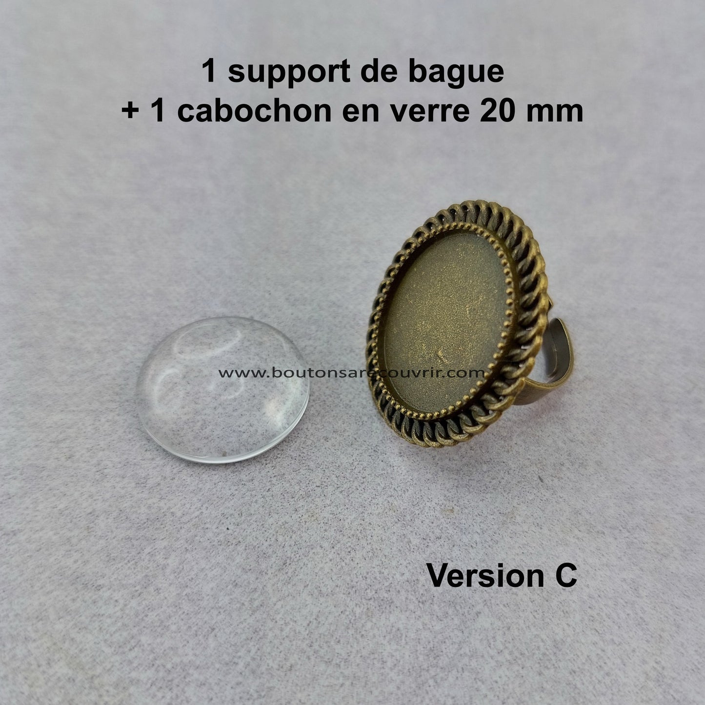 Boutons à recouvrir