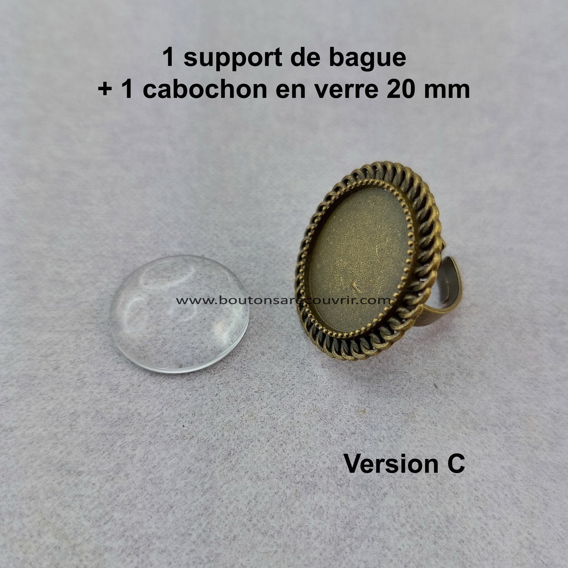 Boutons à recouvrir