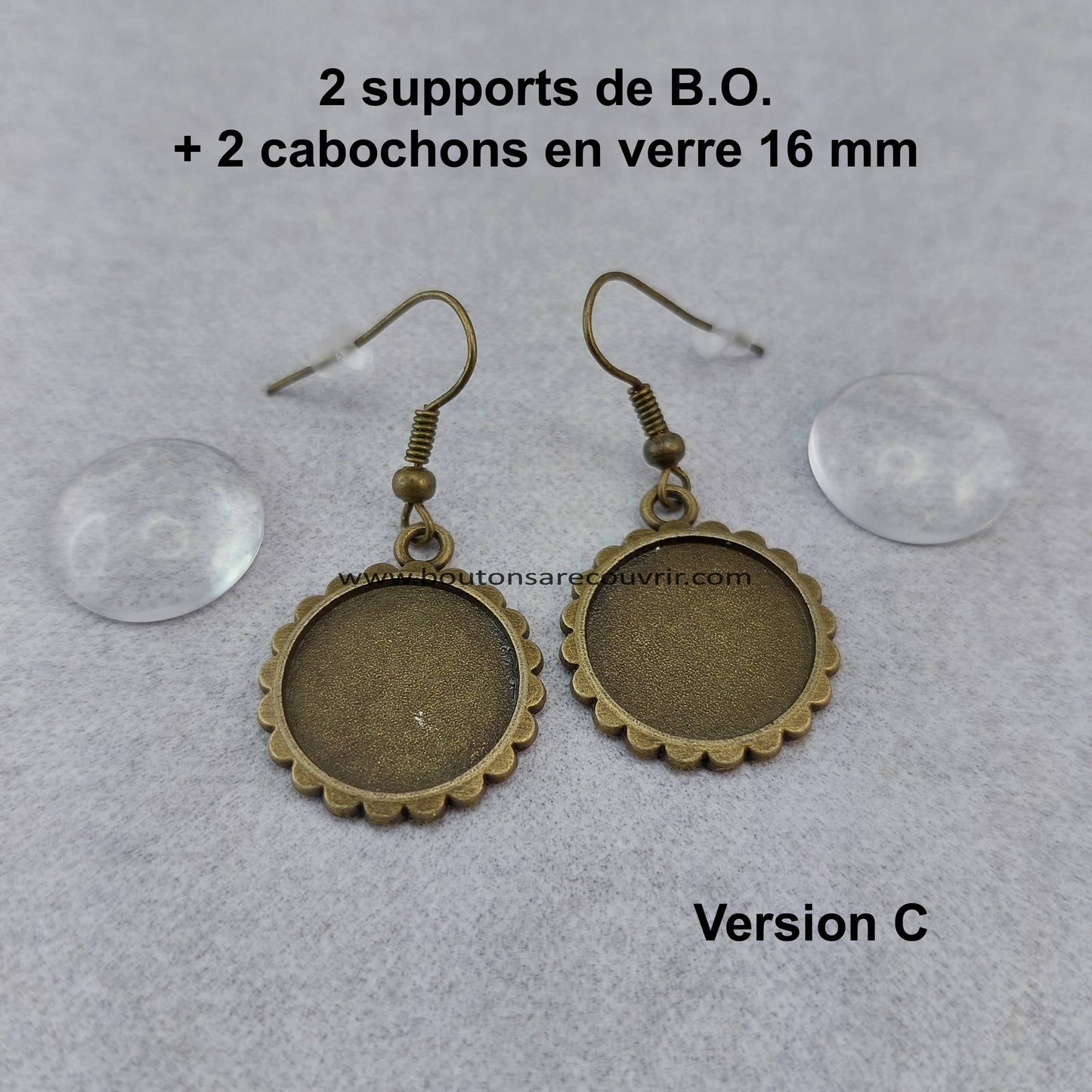 Boutons à recouvrir