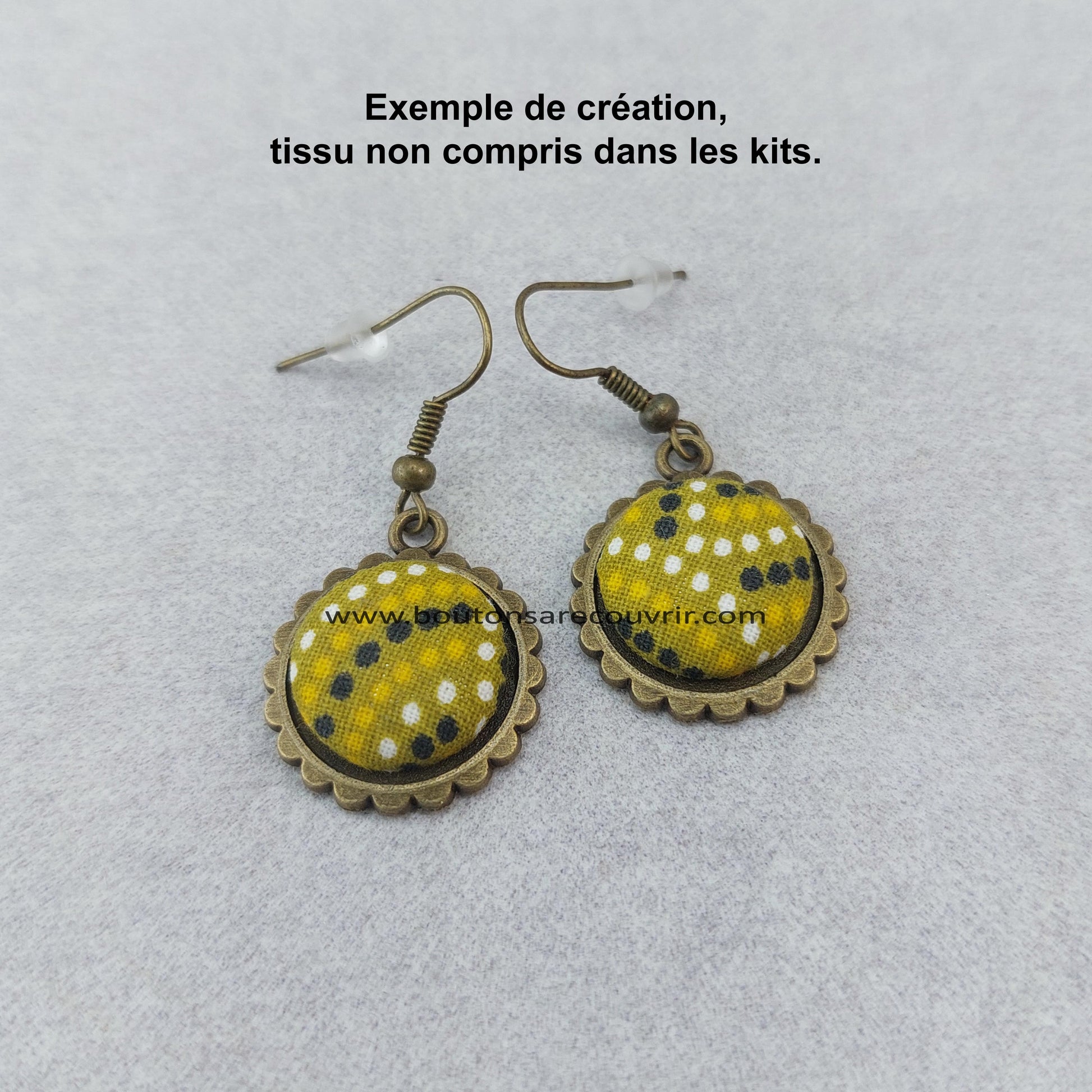 Boutons à recouvrir