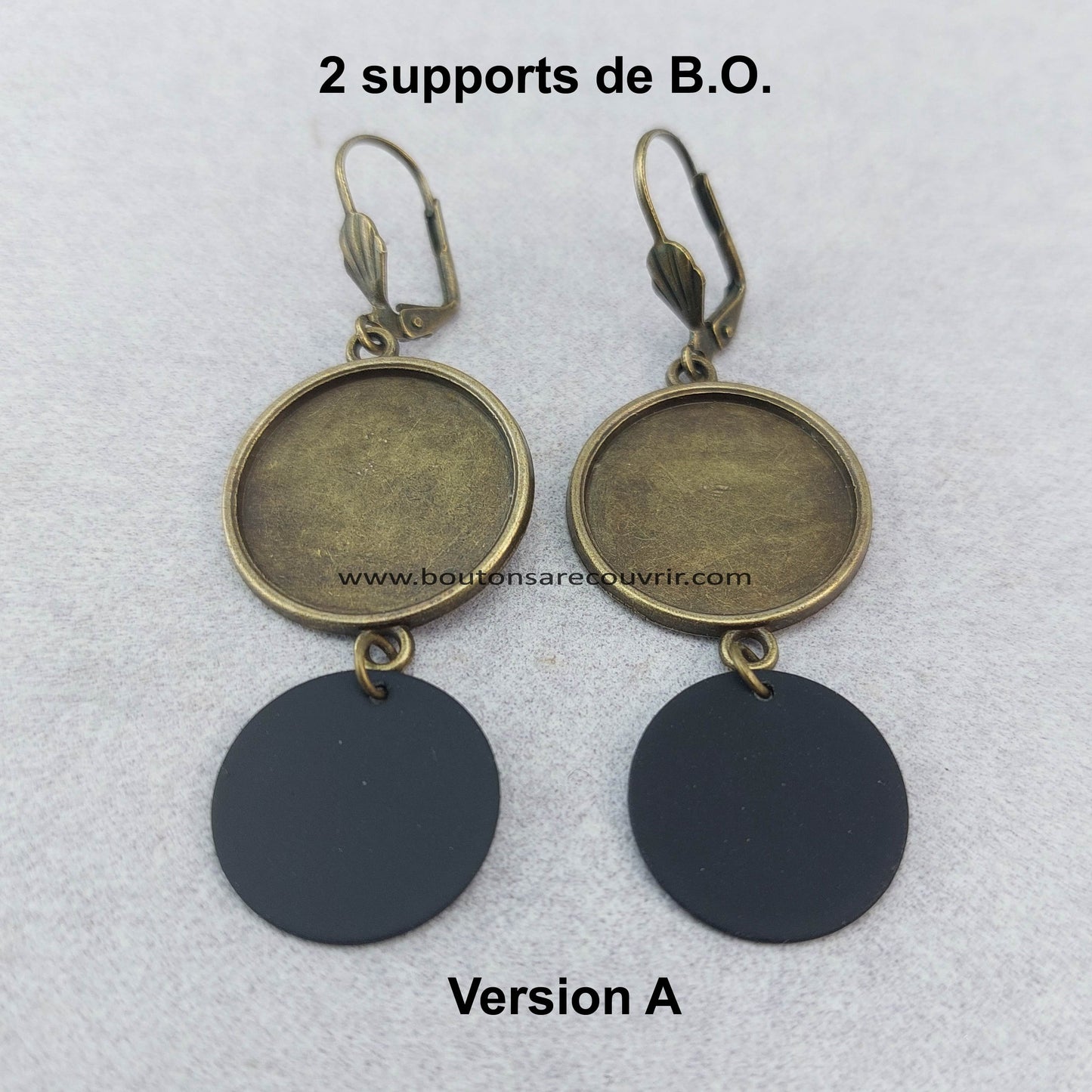 AMYLLE | Boucles d'oreilles à recouvrir