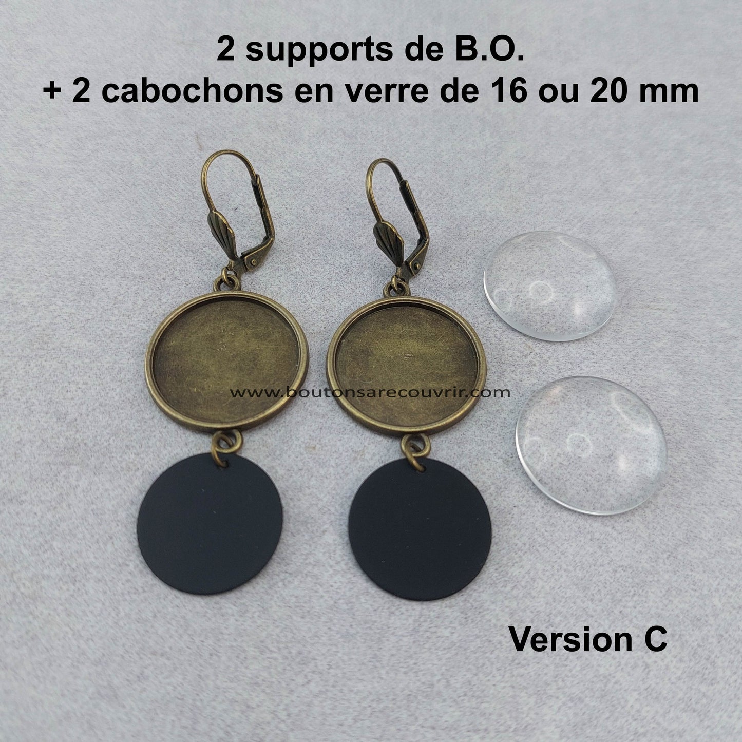 AMYLLE | Boucles d'oreilles à recouvrir