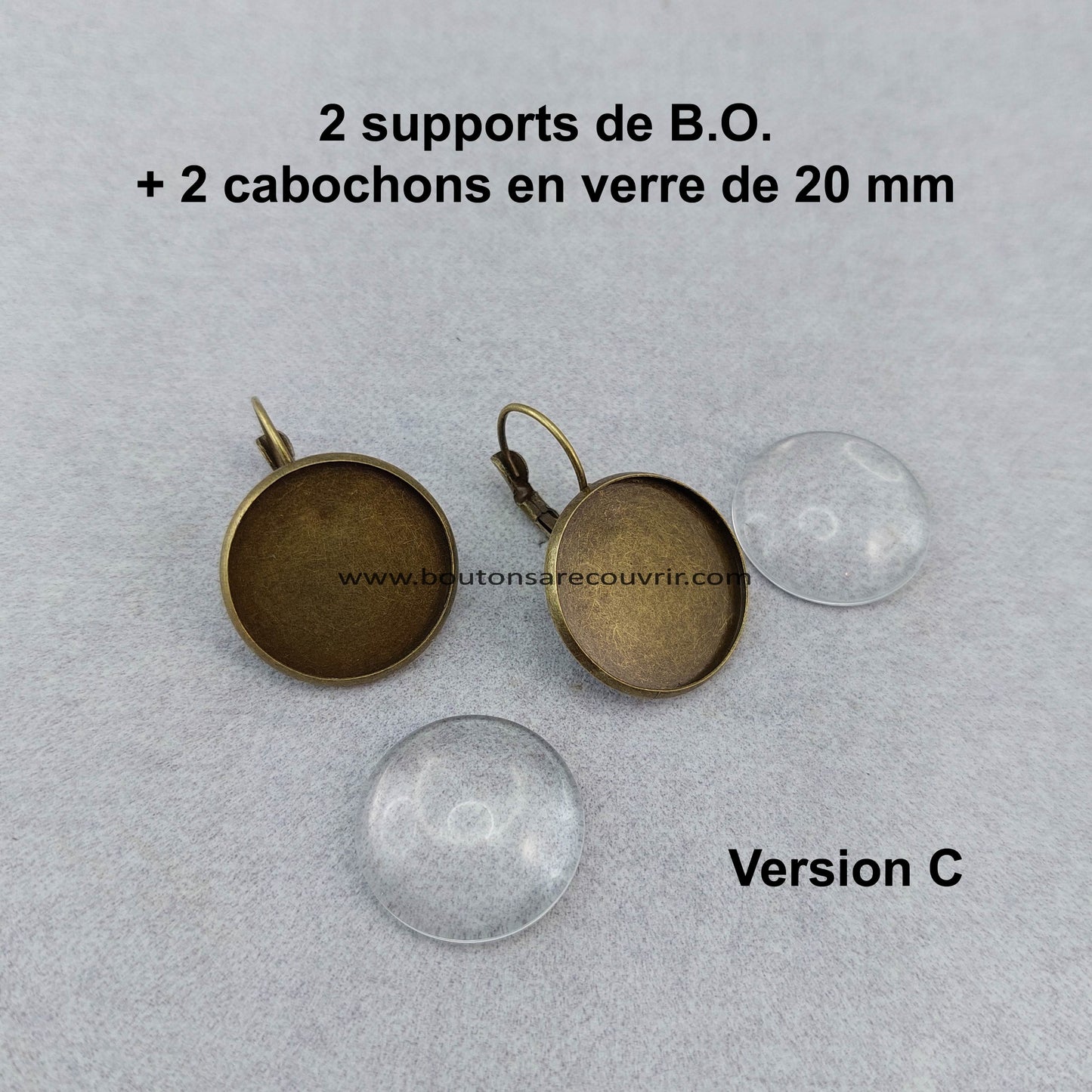 Boutons à recouvrir
