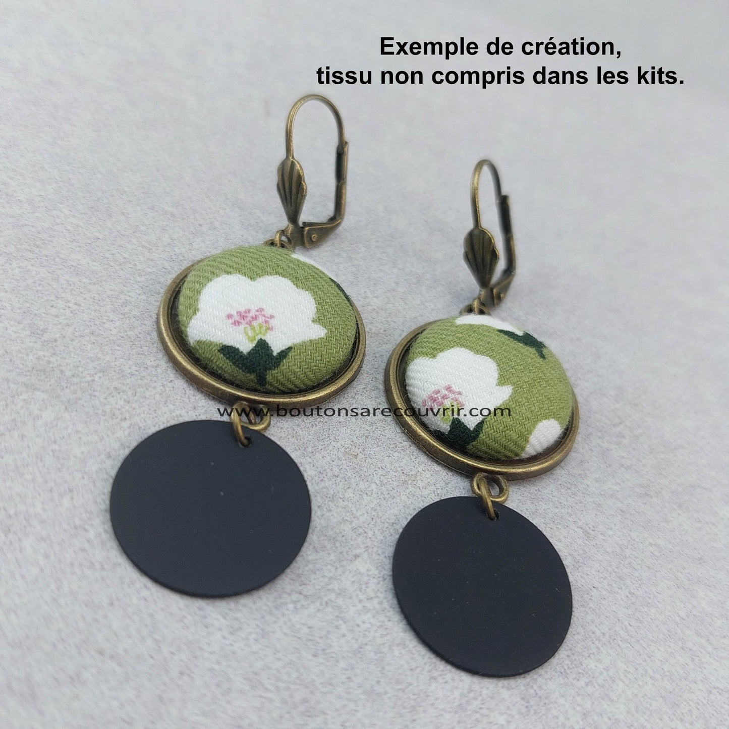 AMYLLE | Boucles d'oreilles à recouvrir