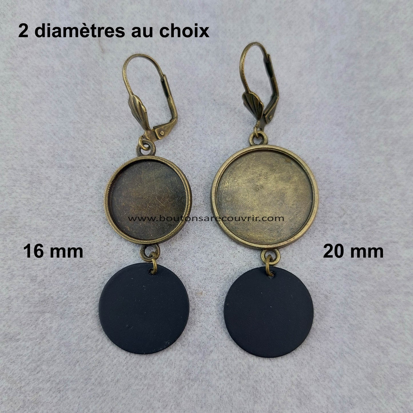 AMYLLE | Boucles d'oreilles à recouvrir