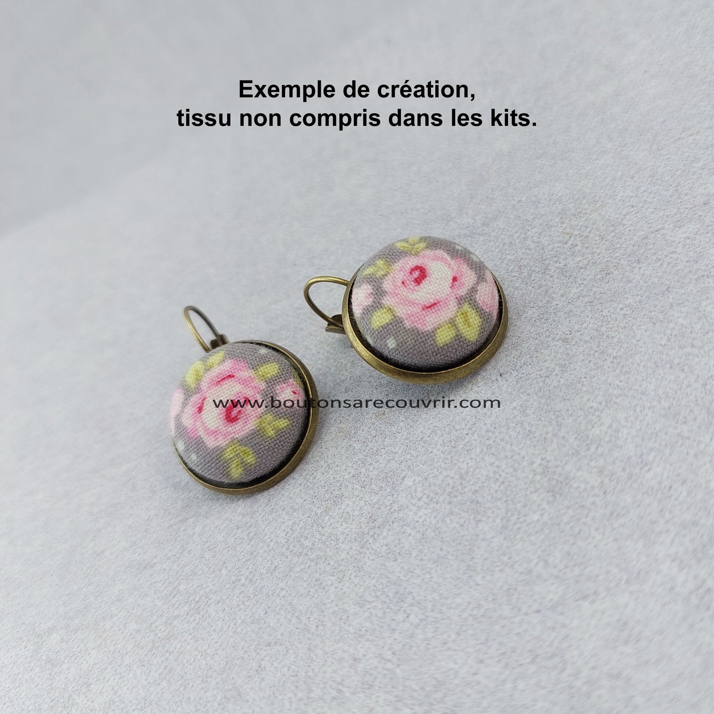 Boutons à recouvrir