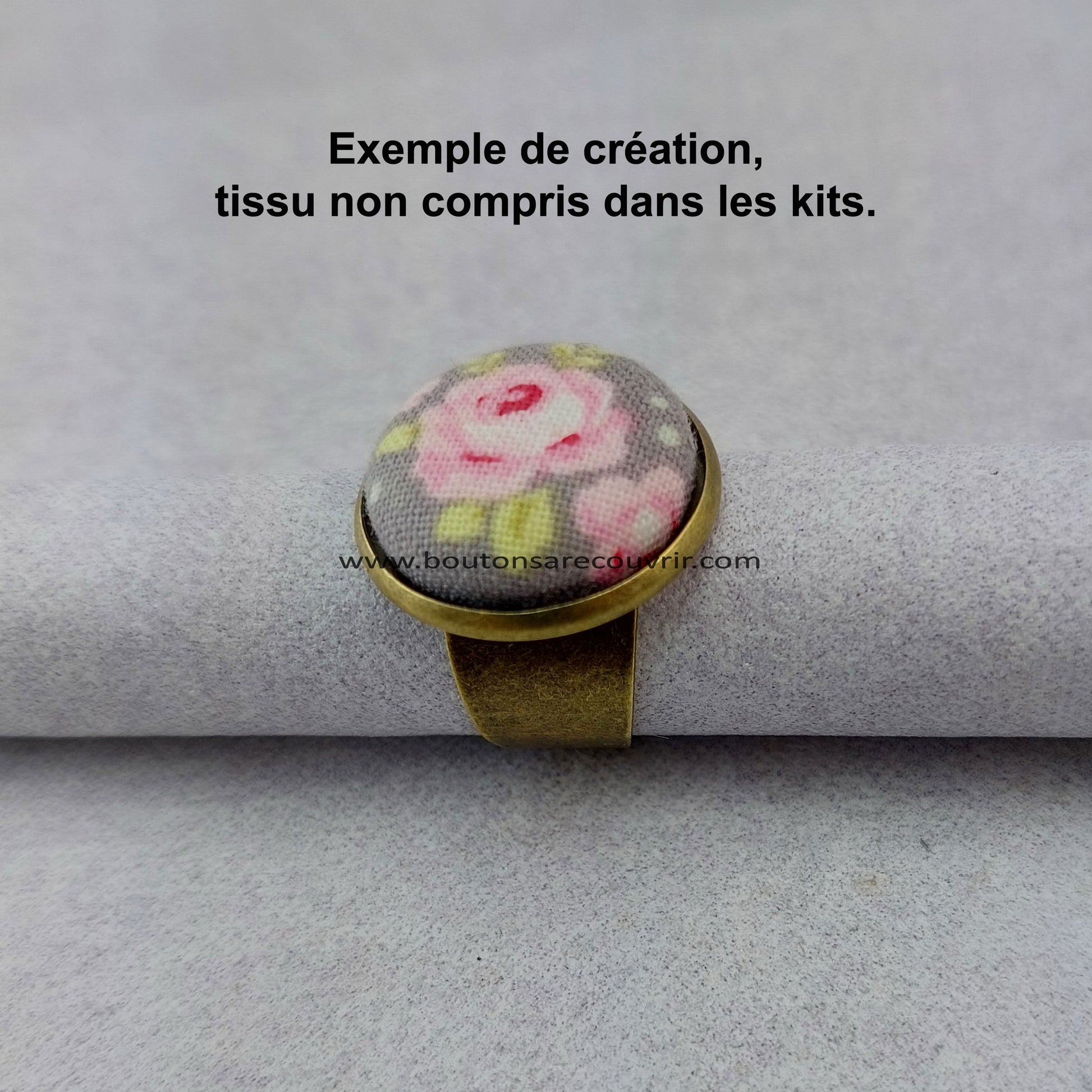Boutons à recouvrir