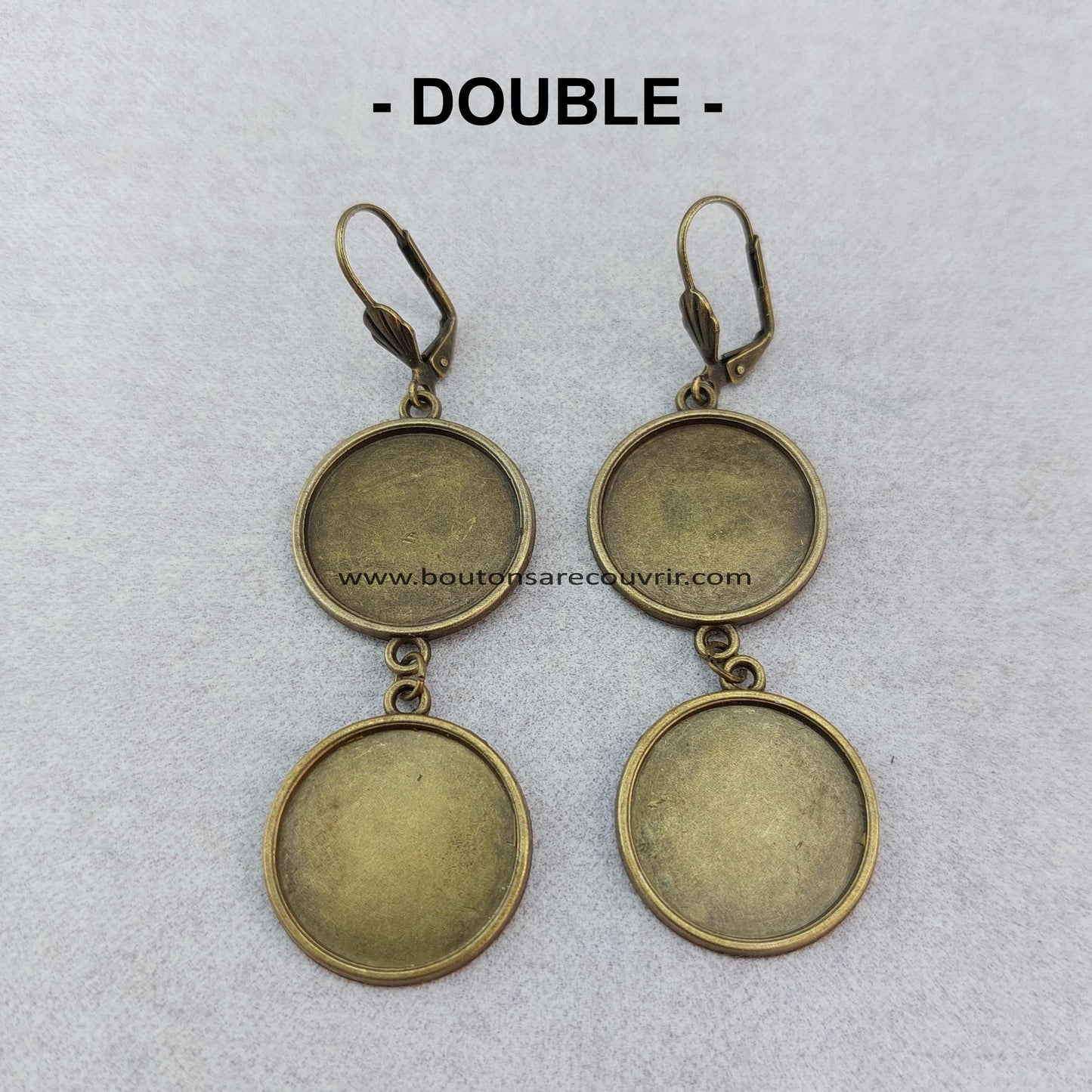 Boucles d'oreilles personnalisables
