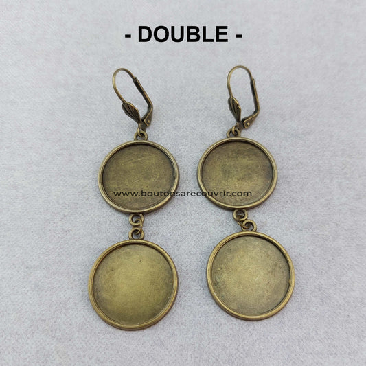 Boucles d'oreilles personnalisables