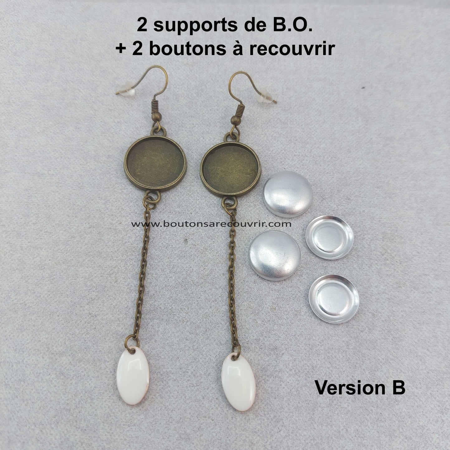 AGORA | Boucles d'oreilles à recouvrir