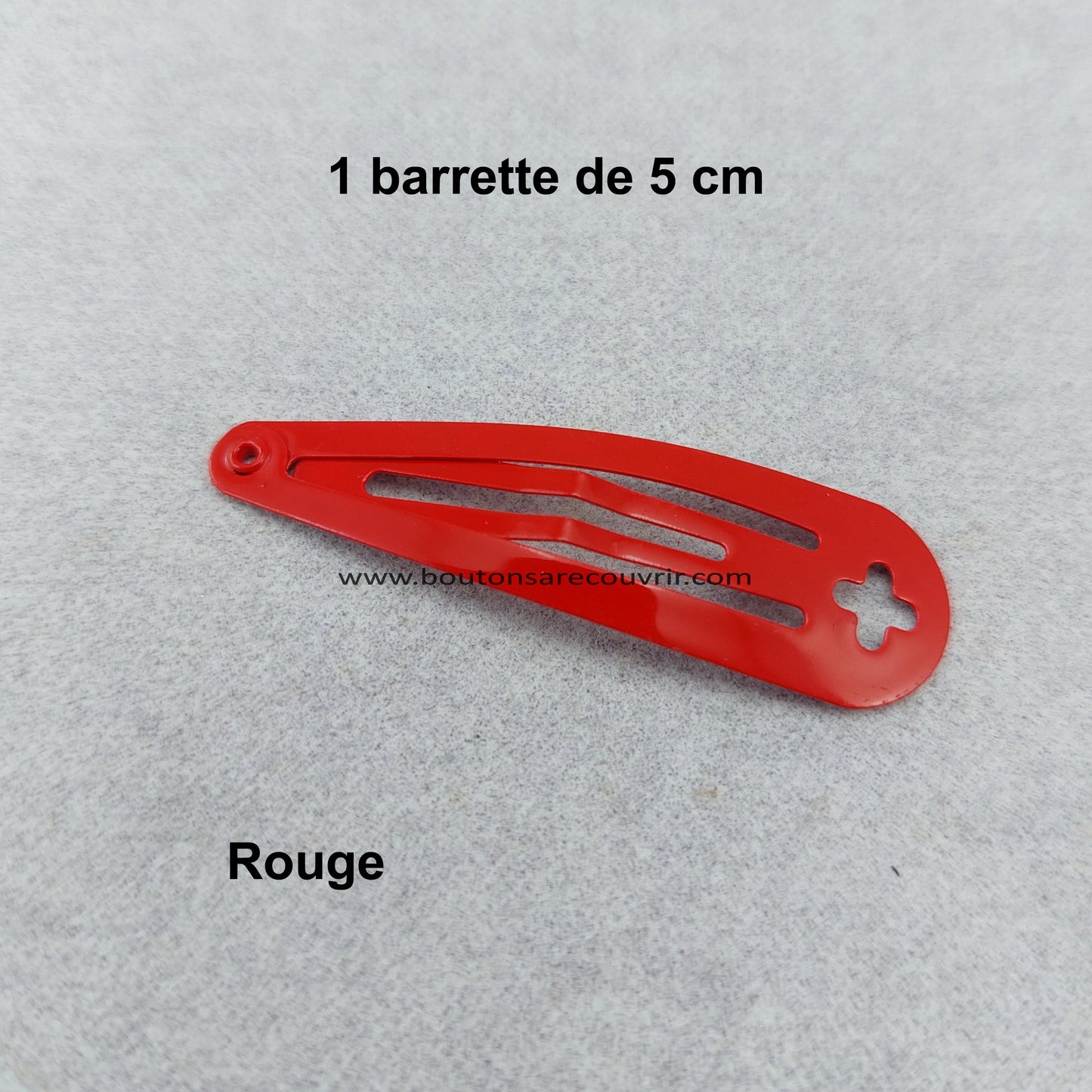 Barrette rouge