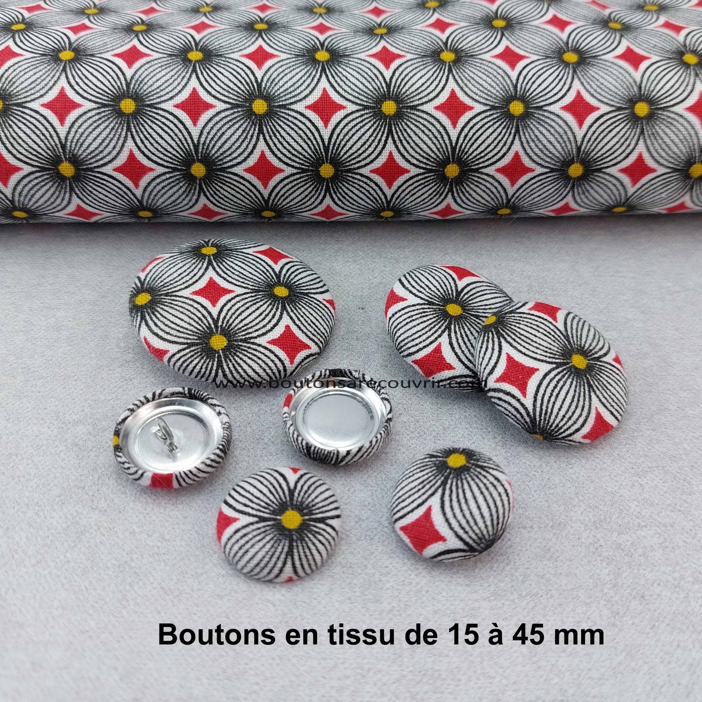 ADA | Bouton recouvert