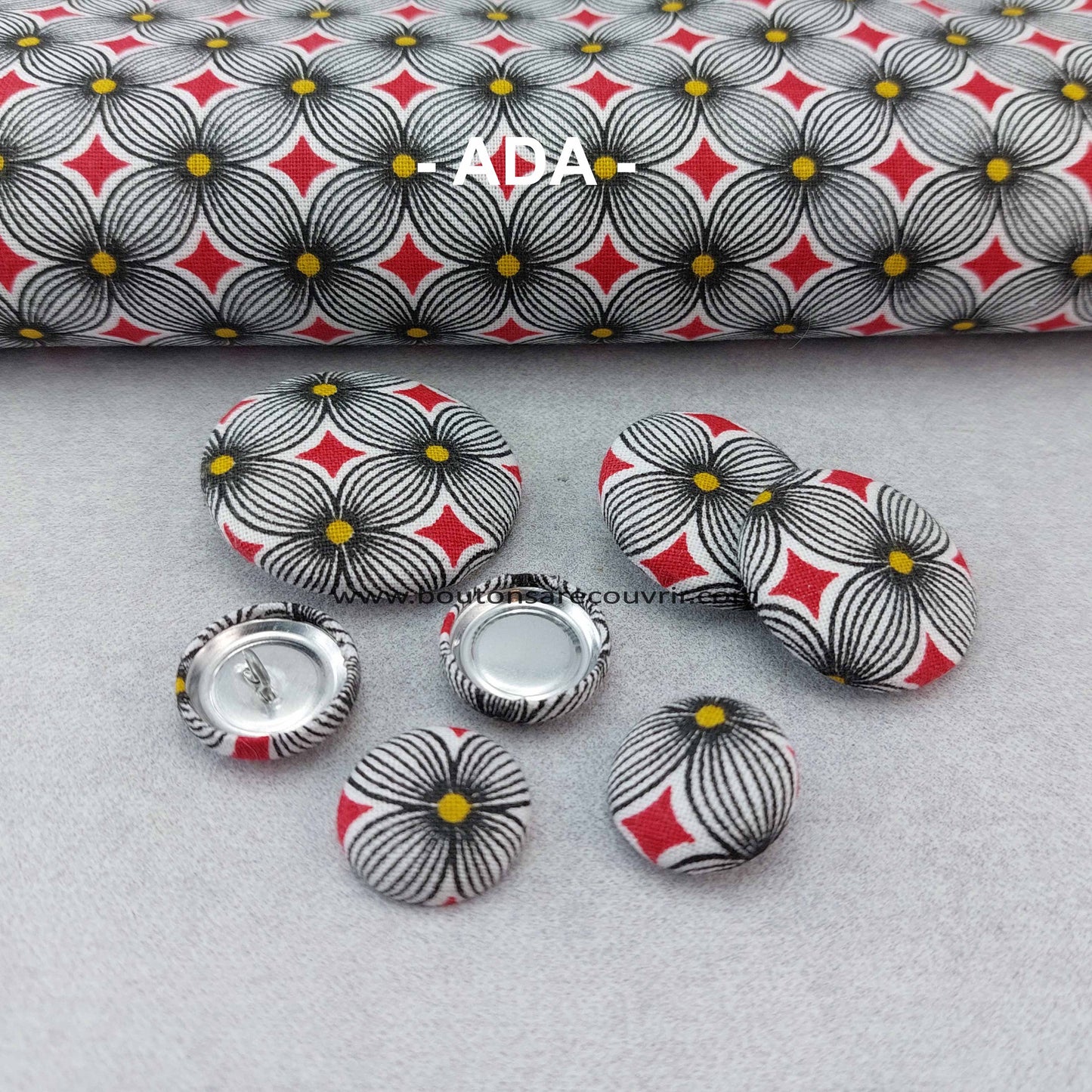 ADA | Bouton recouvert