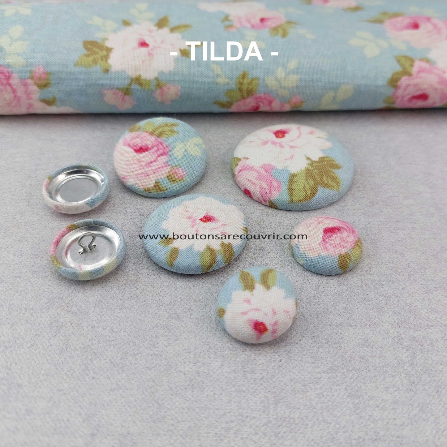 TILDA #1 | Bouton recouvert