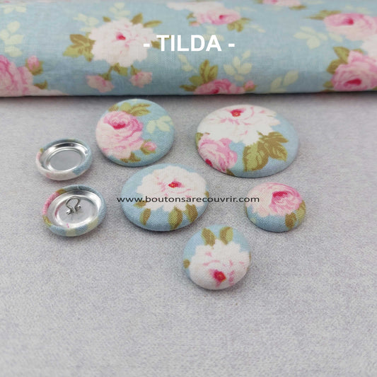 TILDA #1 | Bouton recouvert