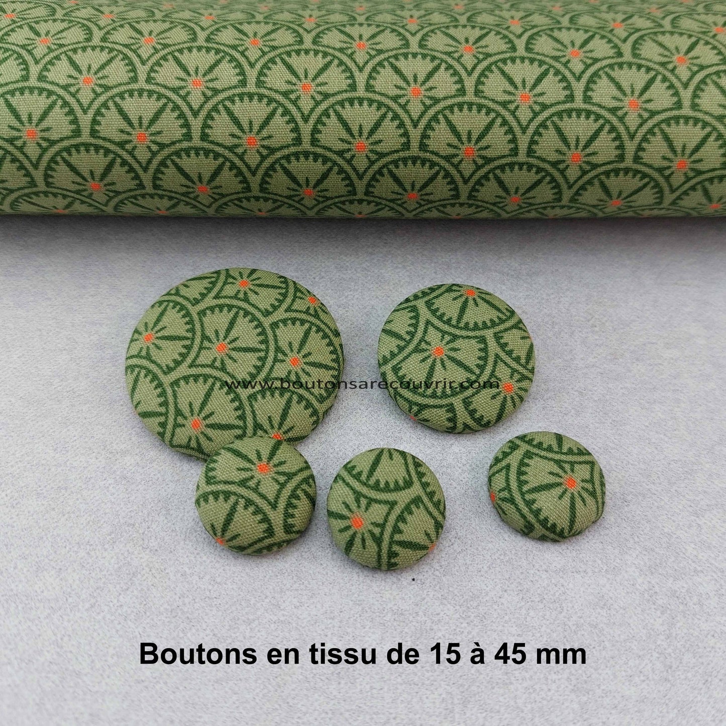 SAHAKO | Bouton recouvert