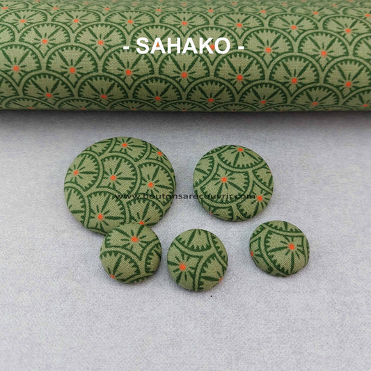 SAHAKO | Bouton recouvert