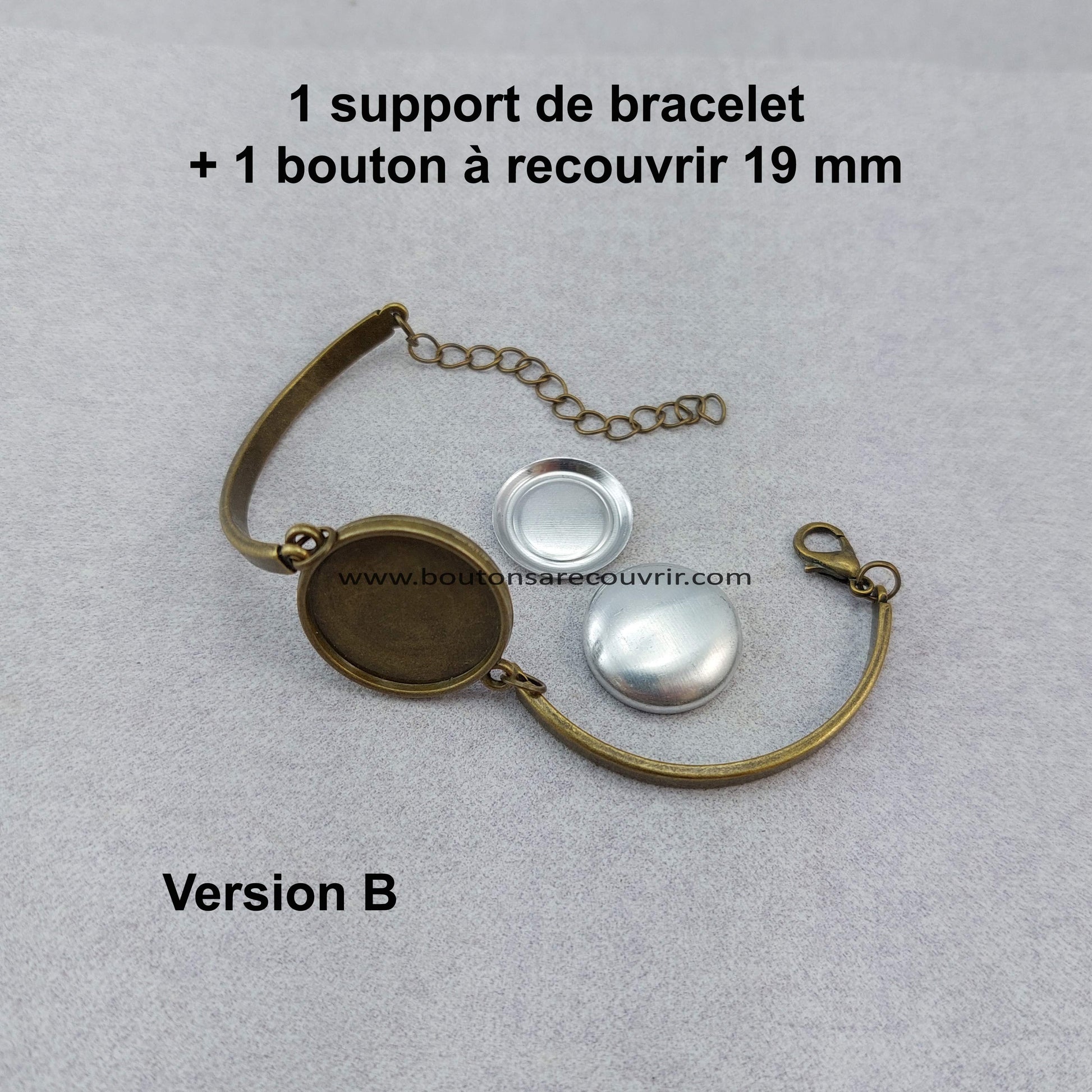 Boutons à recouvrir