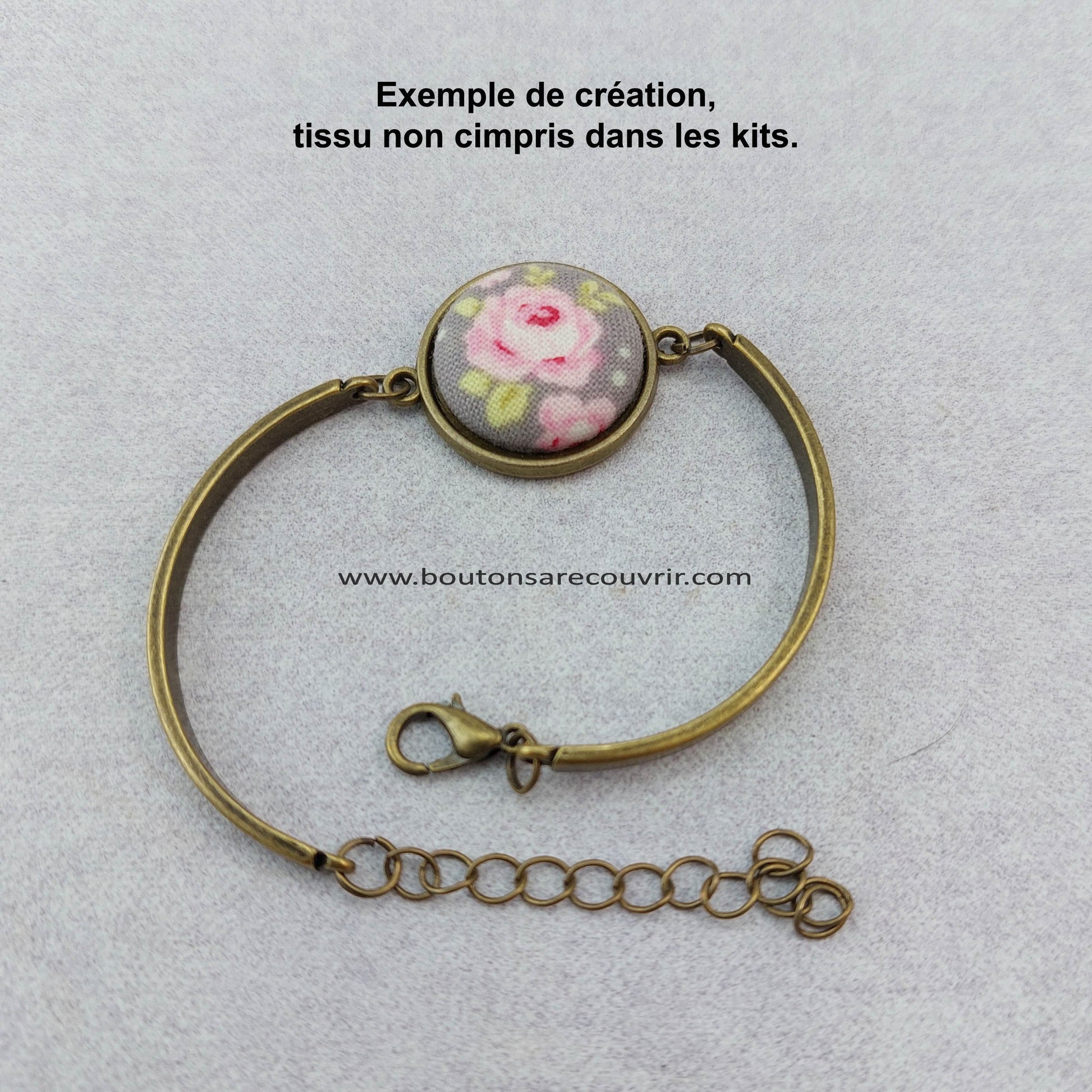 Boutons à recouvrir
