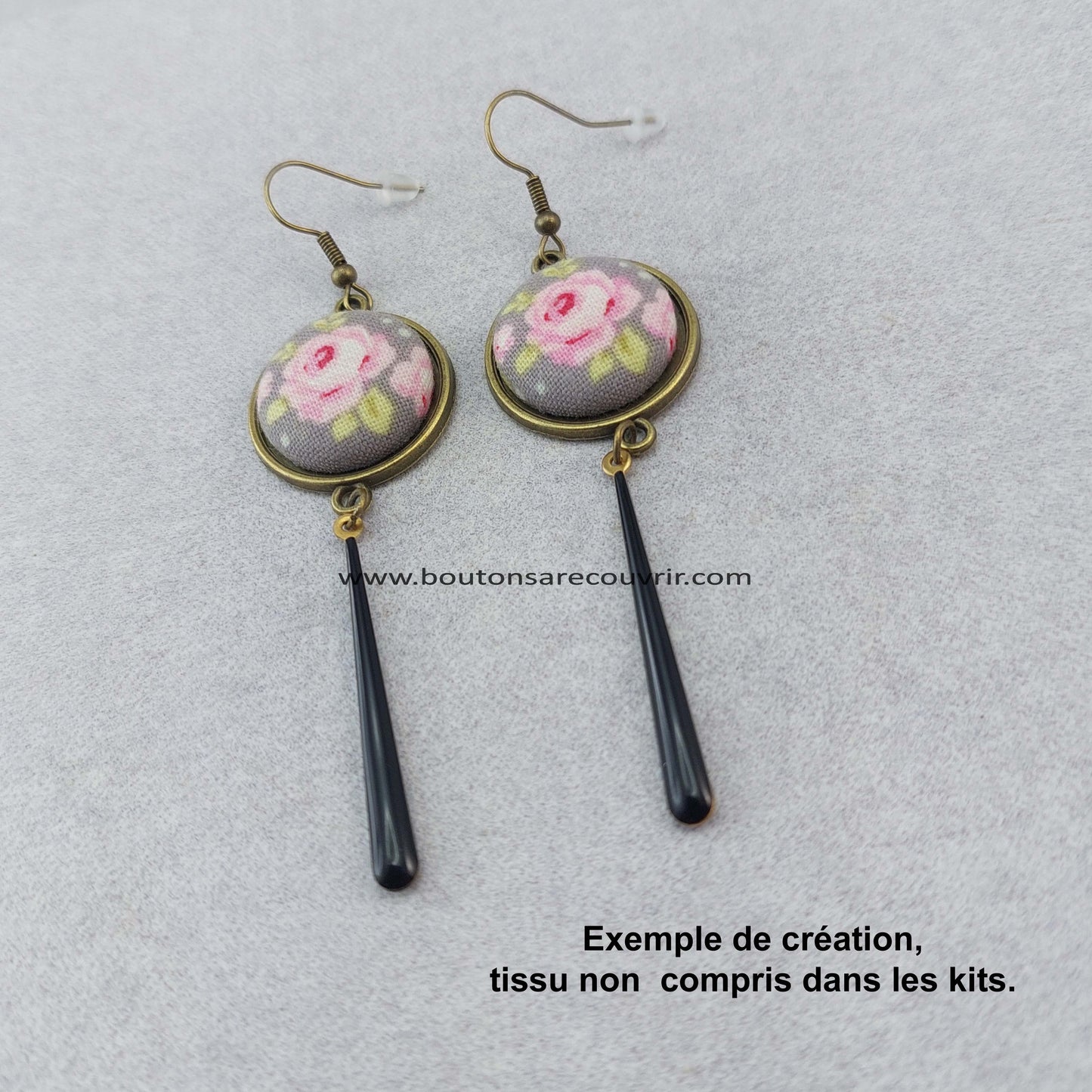 Boutons à recouvrir 15 mm