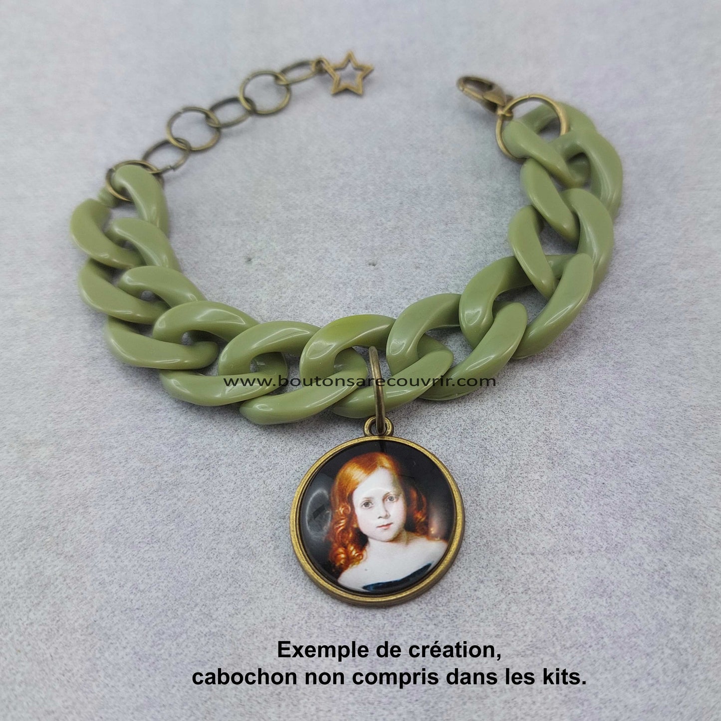 MAGDA | Bracelet + médaillon