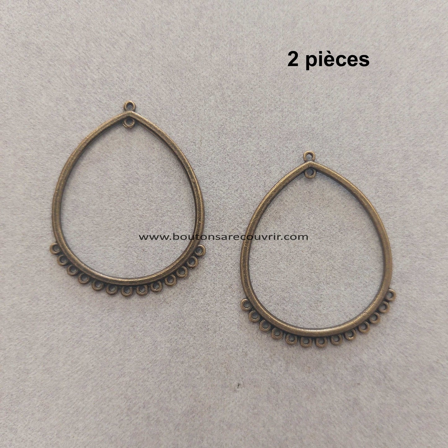 ALLIET | Breloque bronze antique