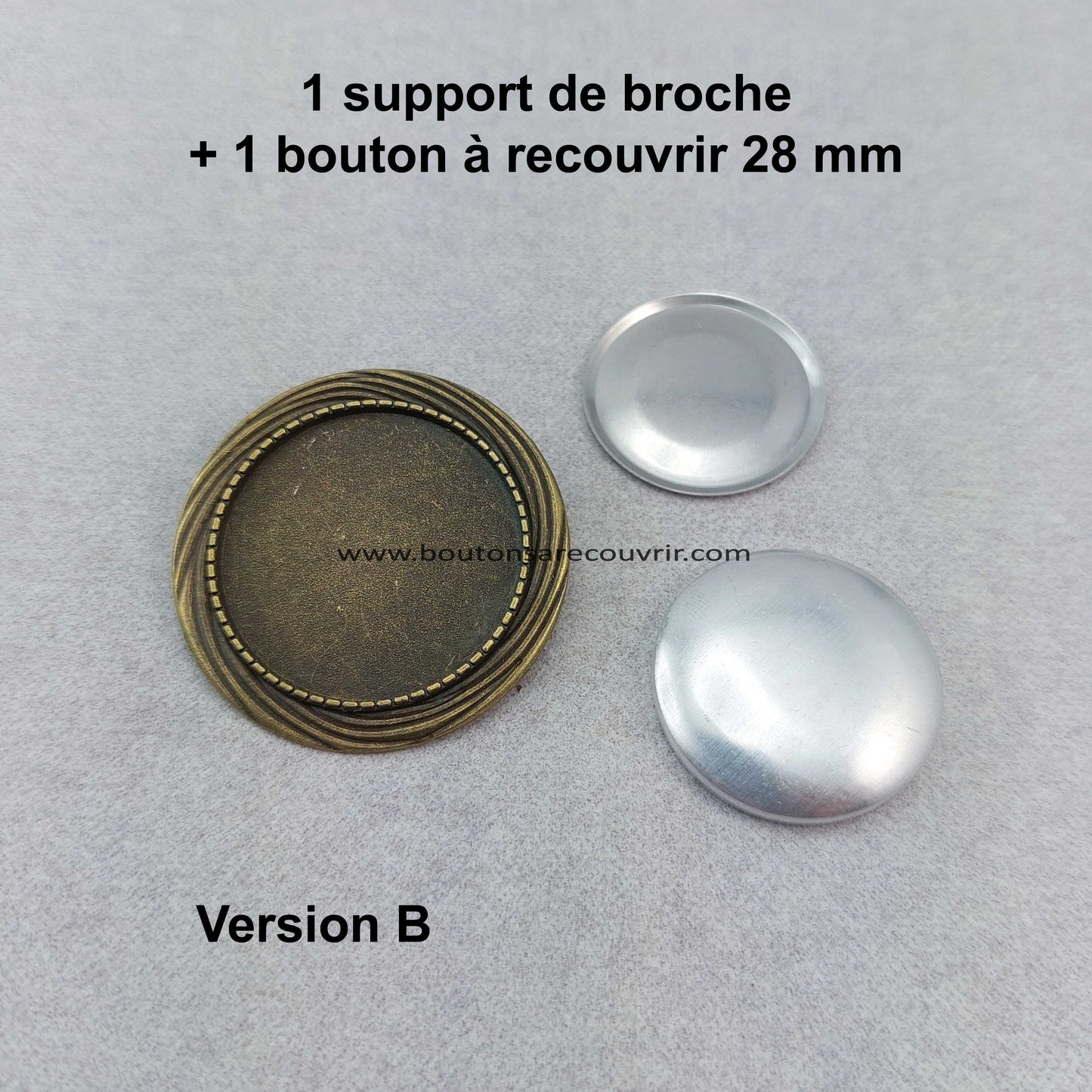 AMNA | Broche à recouvrir