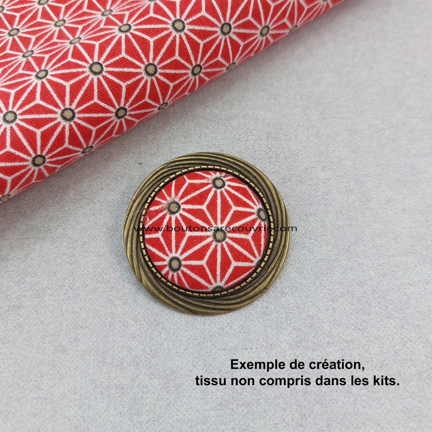 AMNA | Broche à recouvrir