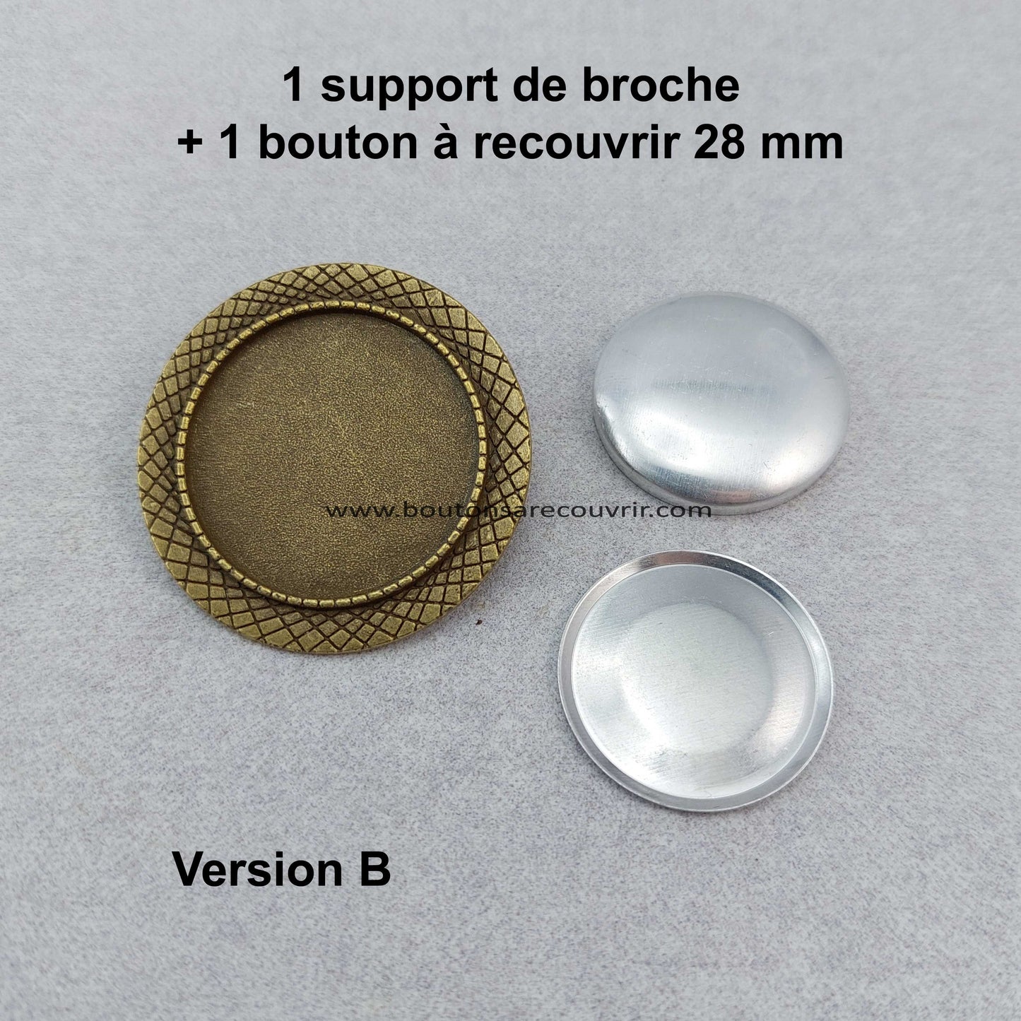 SARA | Broche à recouvrir