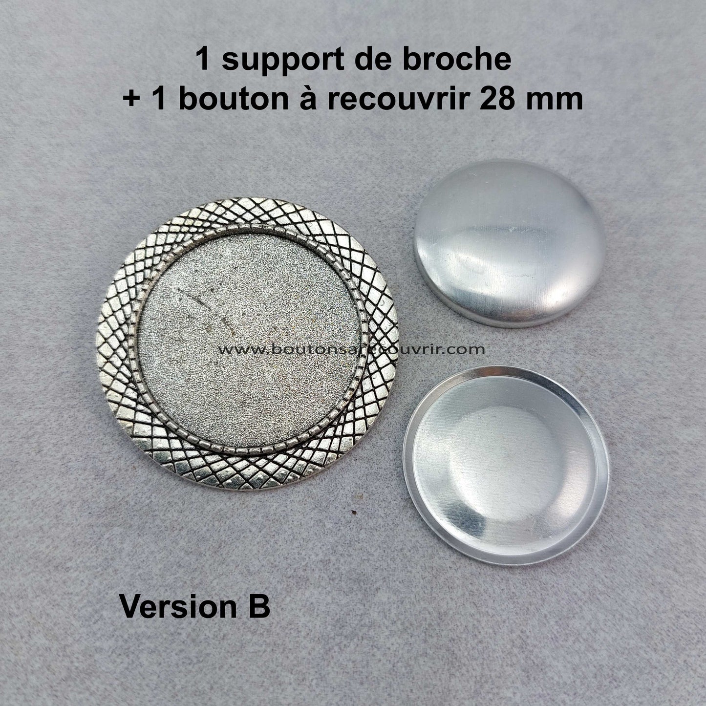SARA | Broche à recouvrir
