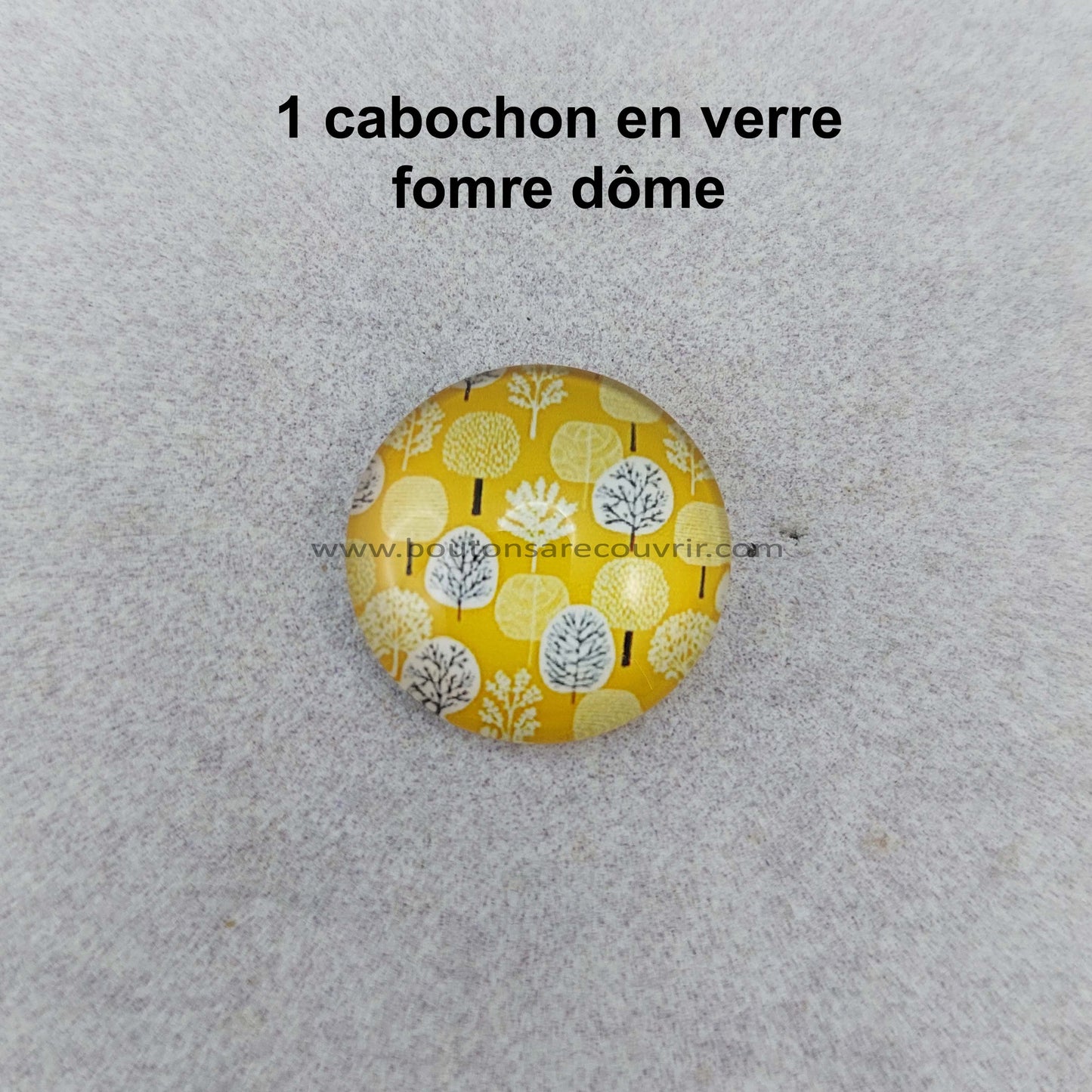 OLGA | Cabochon en verre