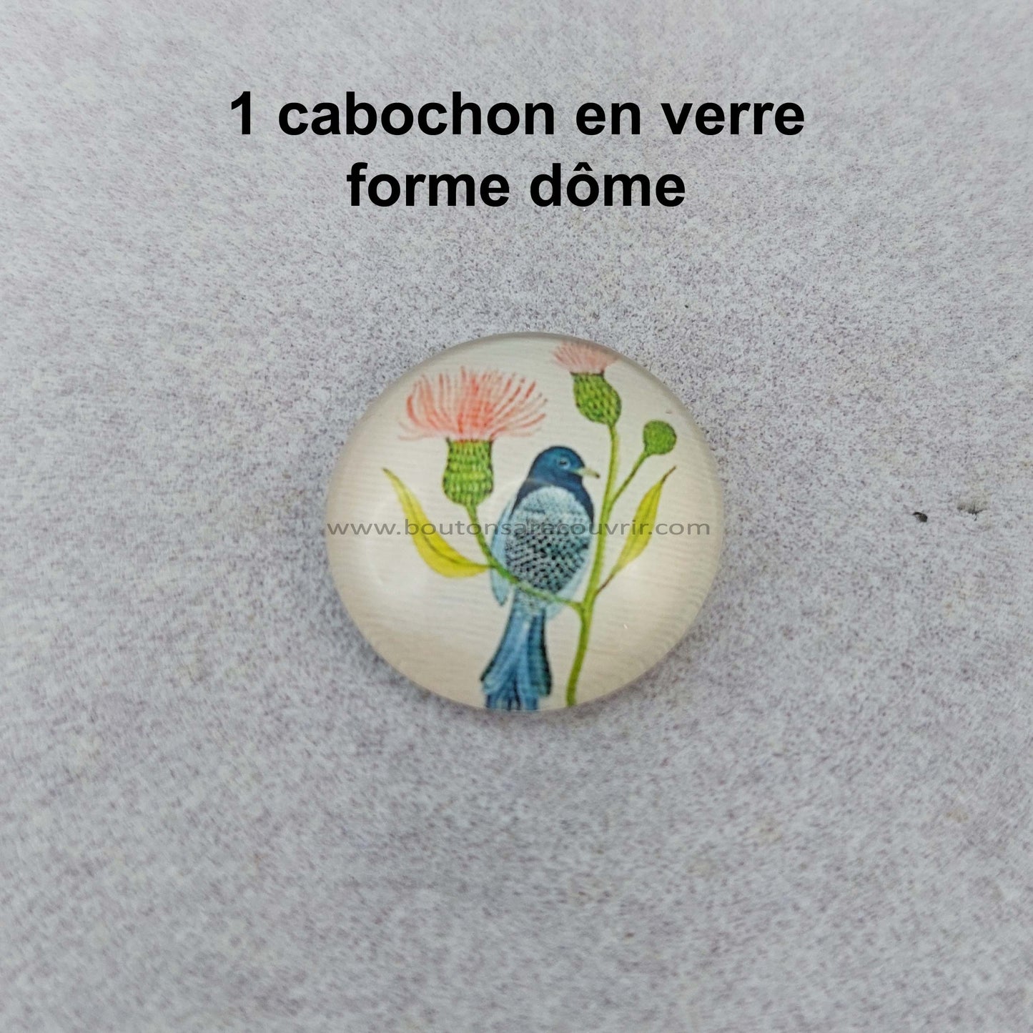 BAYA | Cabochon en verre