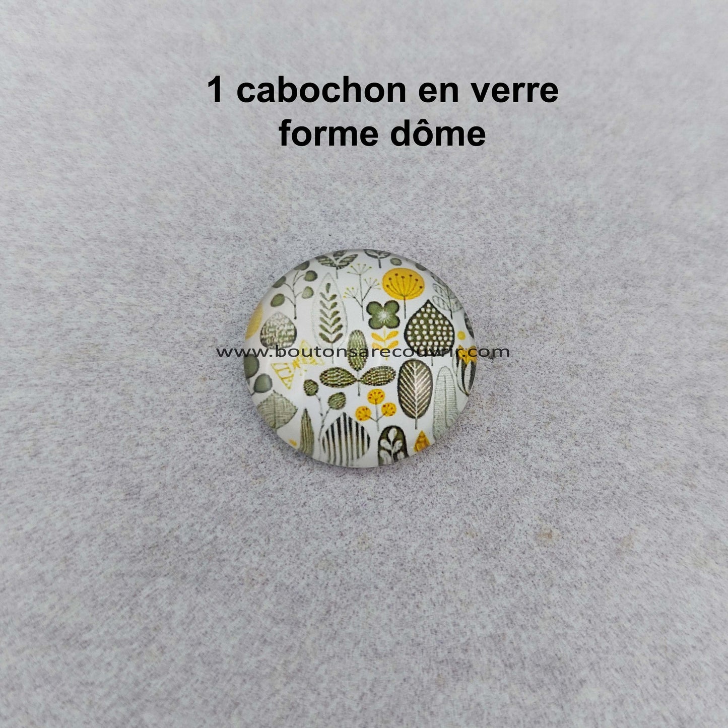 AMYLO | Cabochon en verre