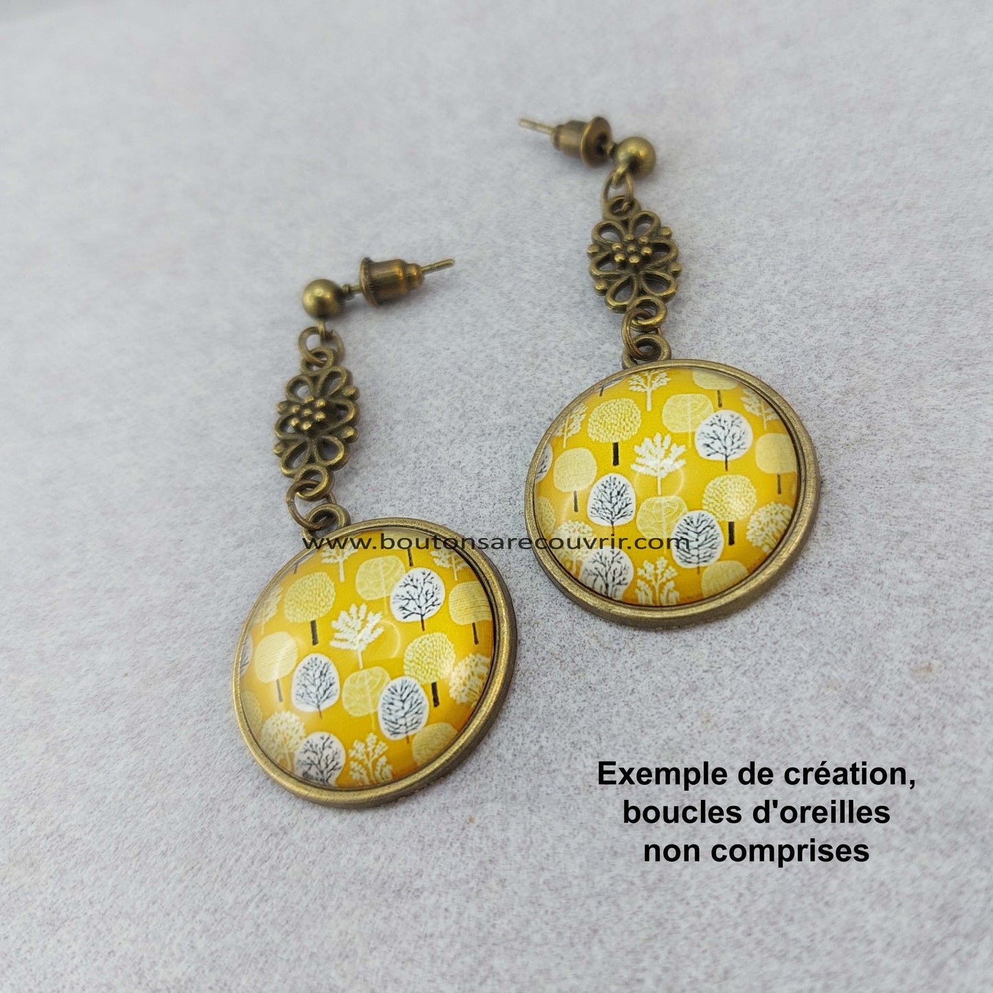 OLGA | Cabochon en verre