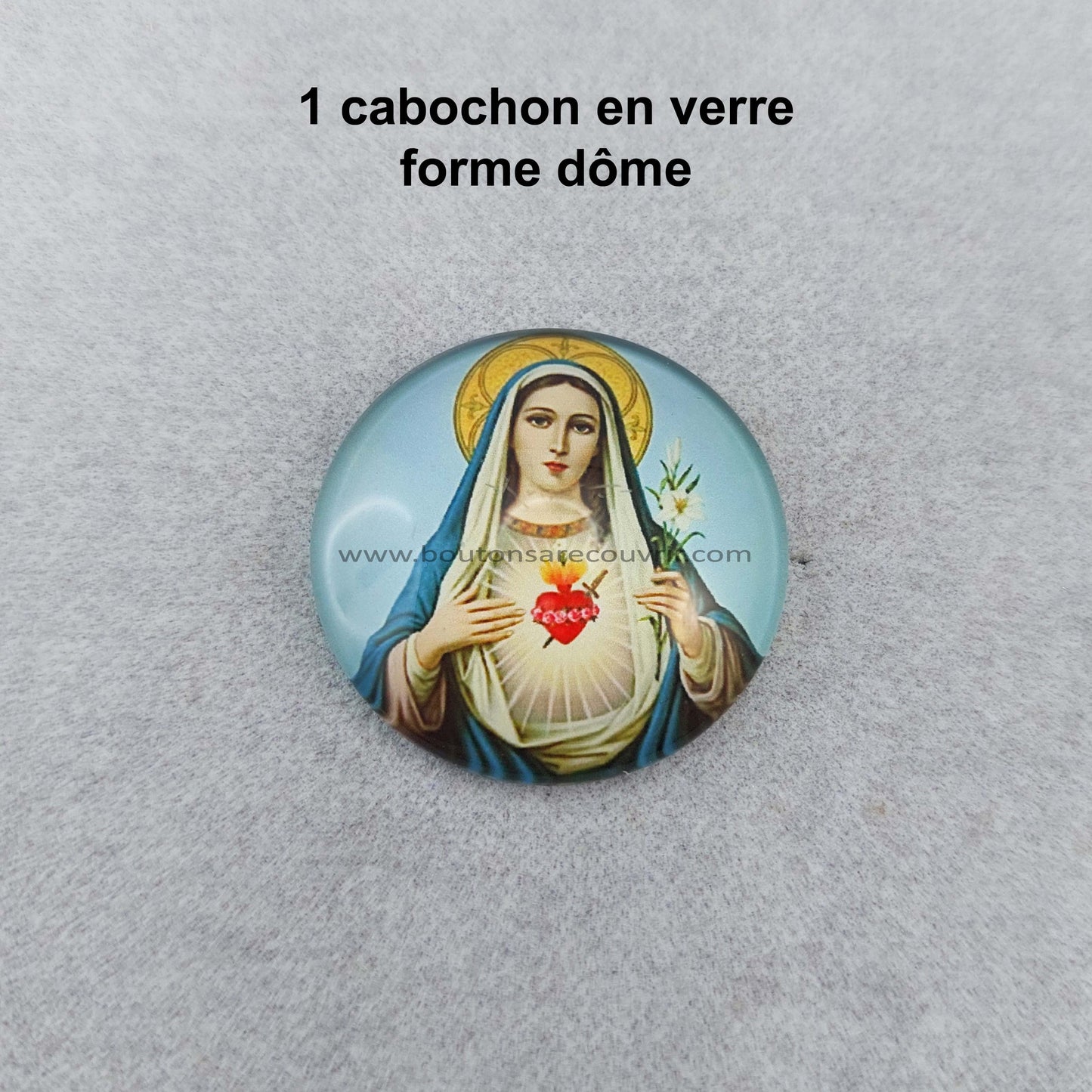 MARIE | Cabochon en verre