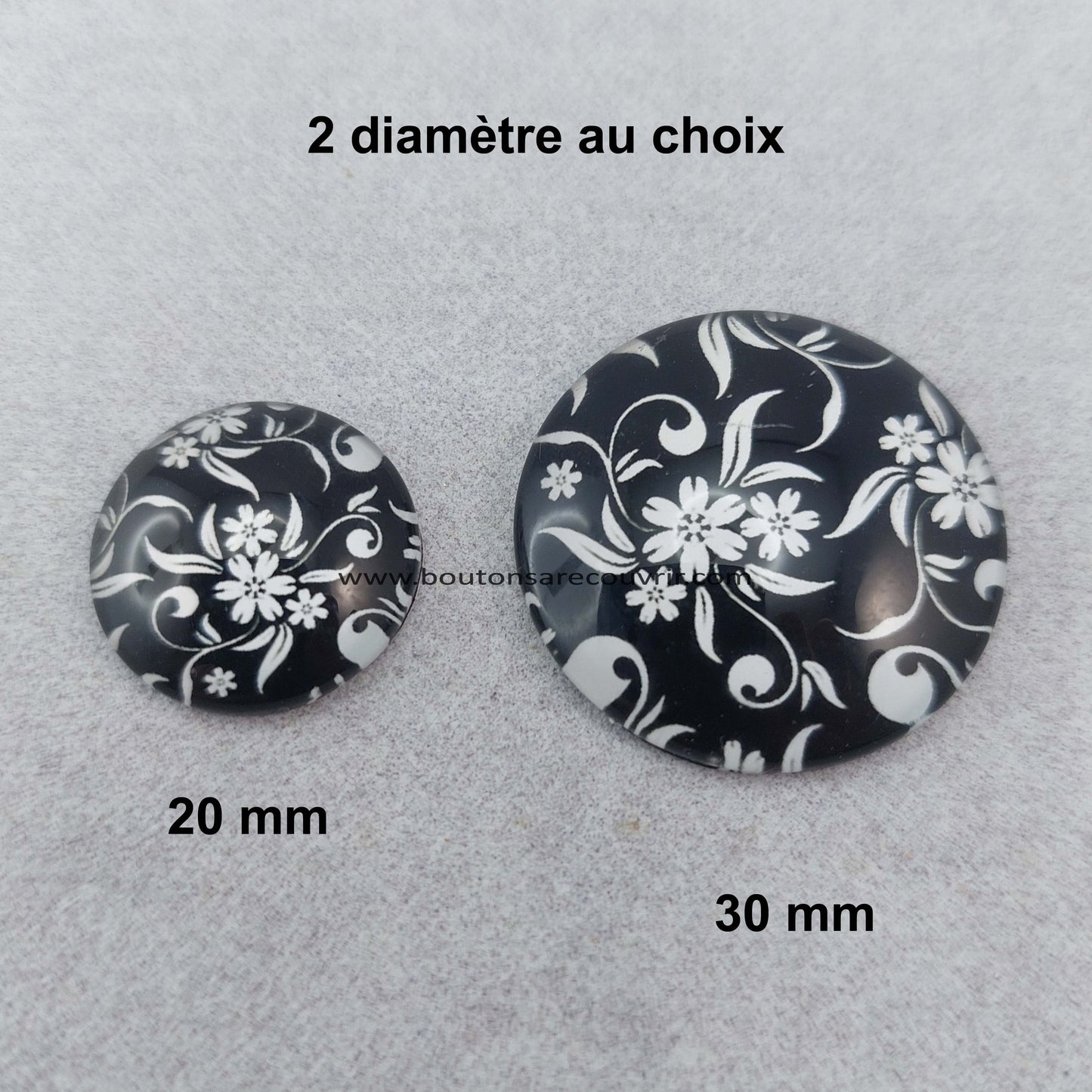 ARABESQUE | Cabochon en verre