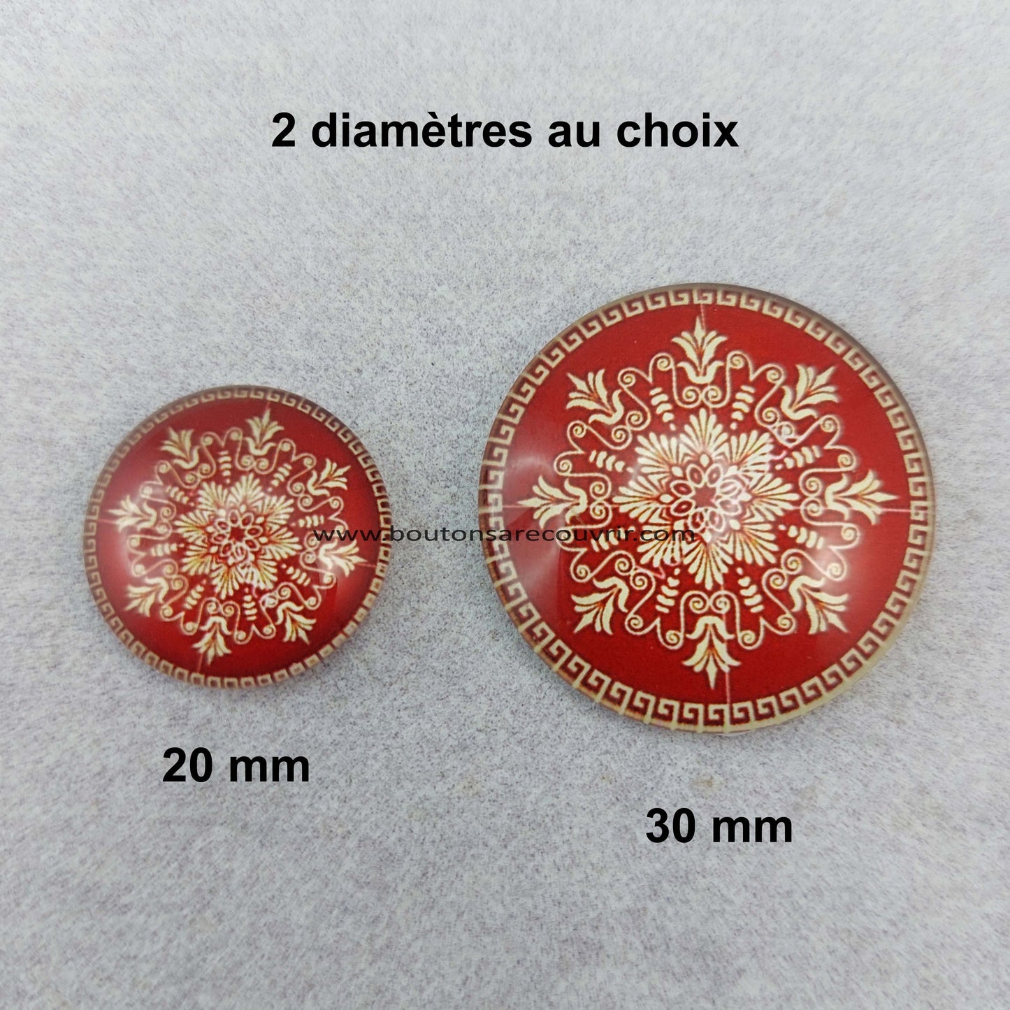 KALY | Cabochon en verre