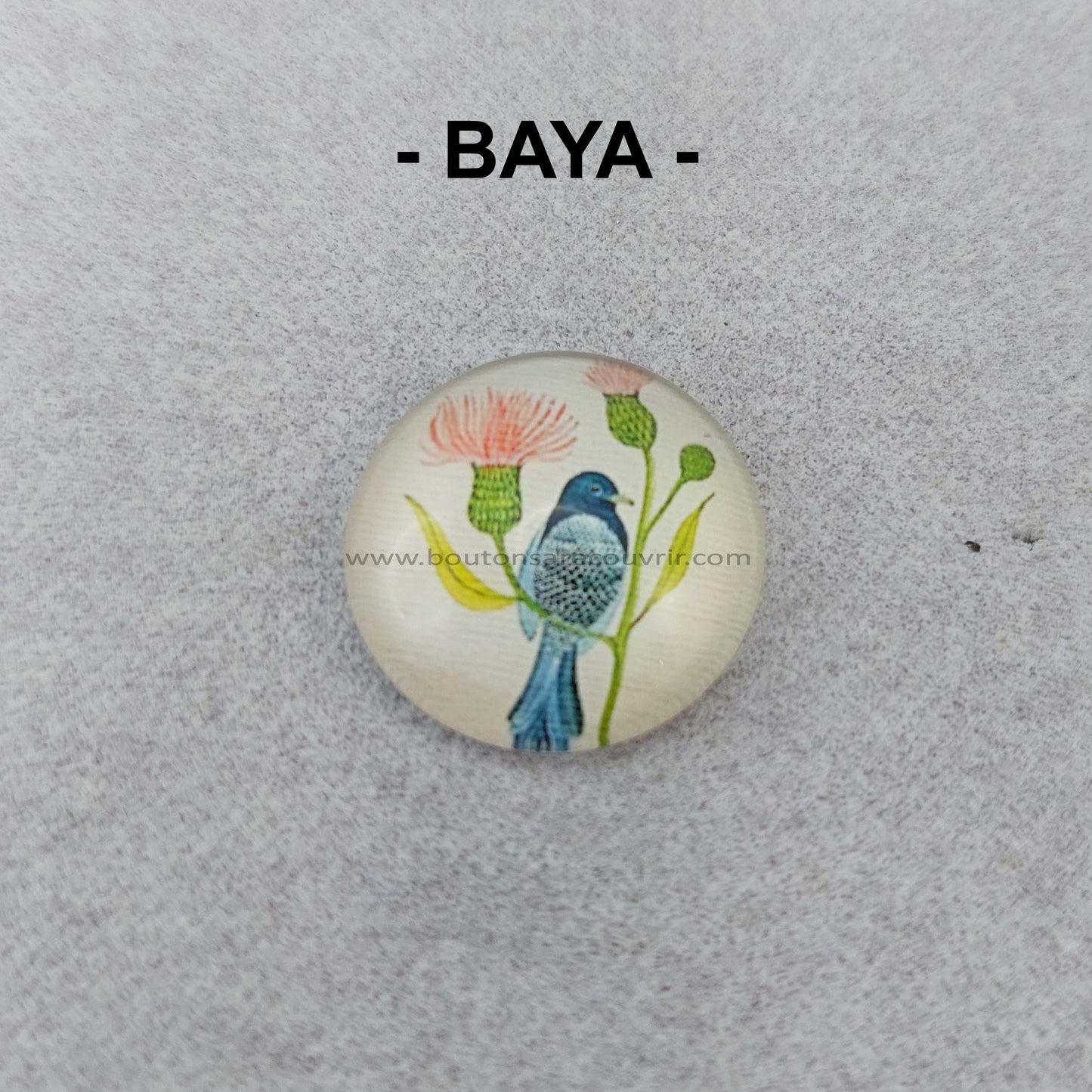 BAYA | Cabochon en verre