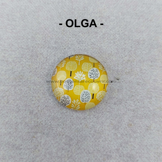 OLGA | Cabochon en verre