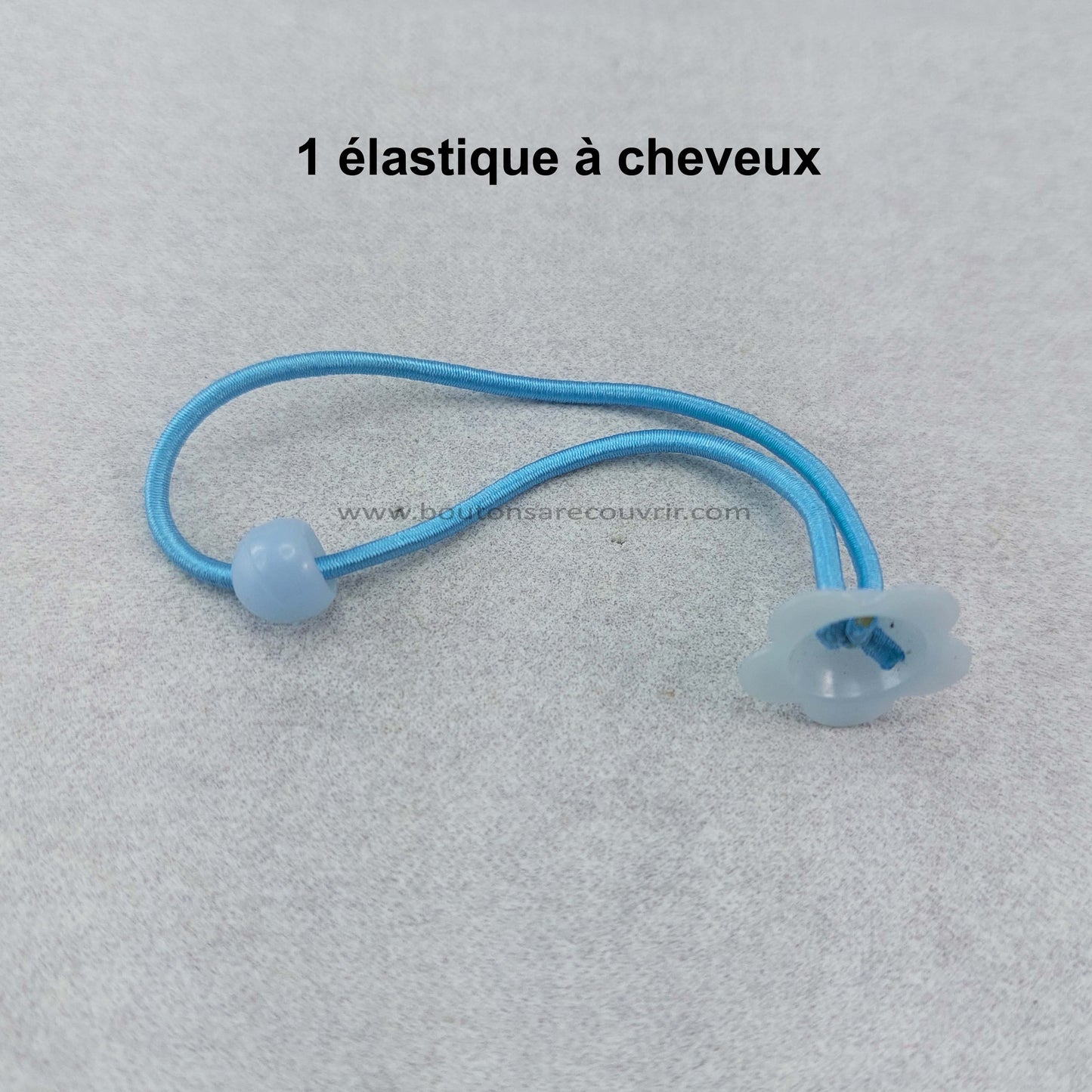 TAMMY | Elastique à cheveux BLEU
