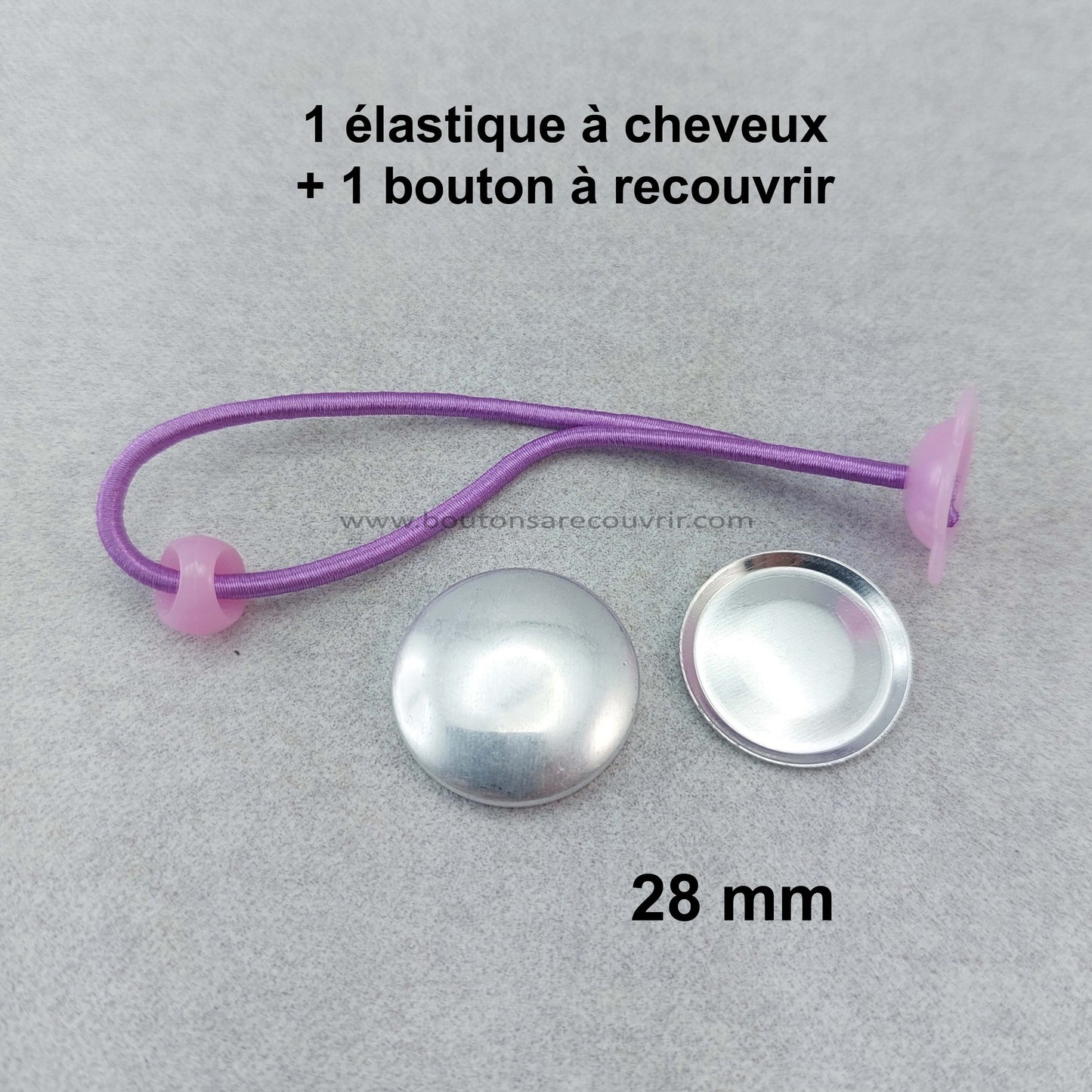 TAMMY | Elastique à cheveux VIOLET