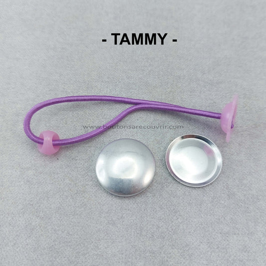 TAMMY | Elastique à cheveux VIOLET