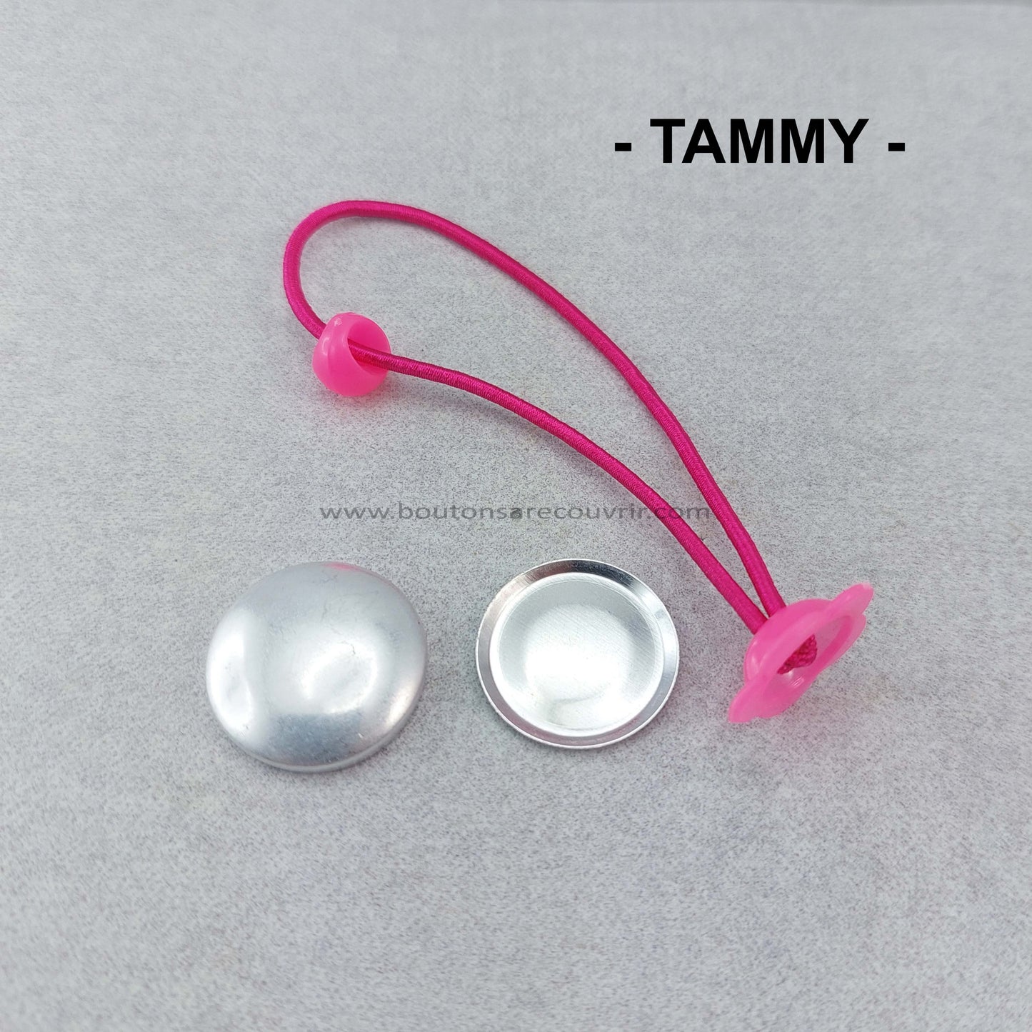 TAMMY | Elastique à cheveux - FUSHIA