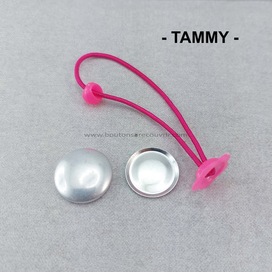 TAMMY | Elastique à cheveux - FUSHIA