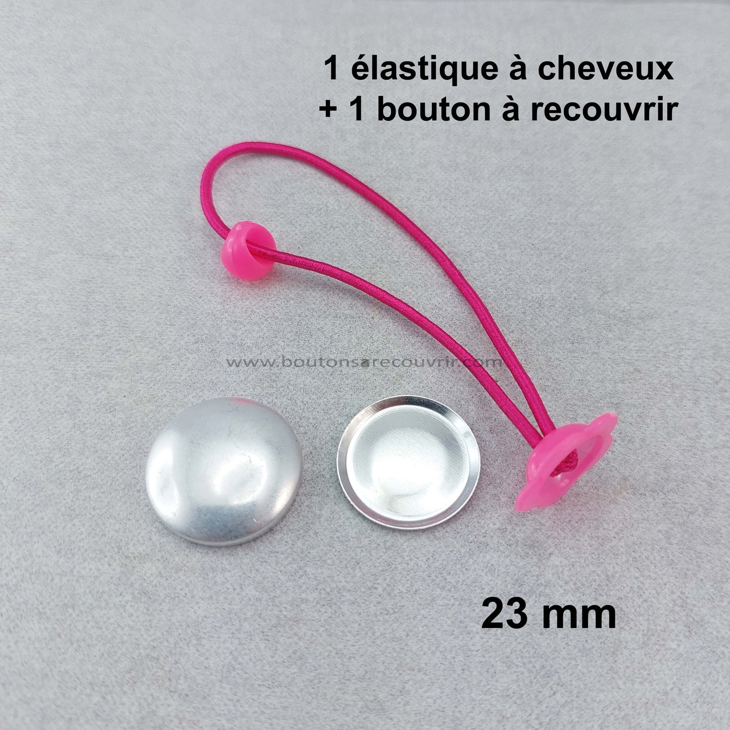 TAMMY | Elastique à cheveux - FUSHIA