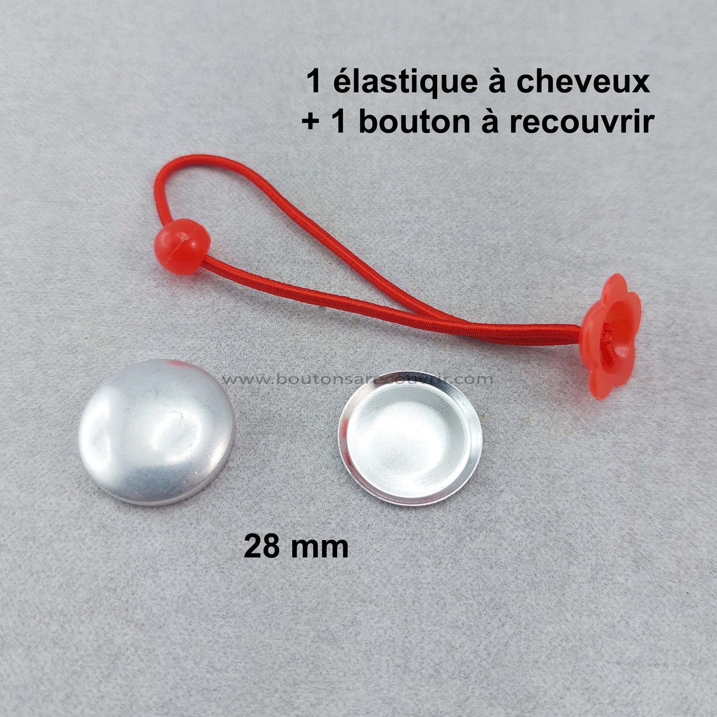 TAMMY | Elastique à cheveux ROUGE