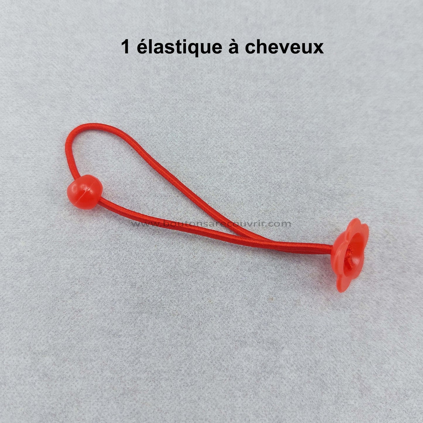 TAMMY | Elastique à cheveux ROUGE