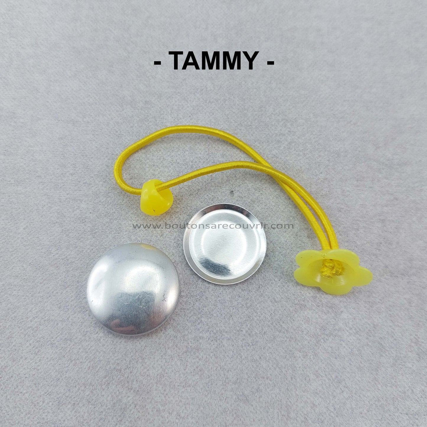 TAMMY | Elastique à cheveux JAUNE