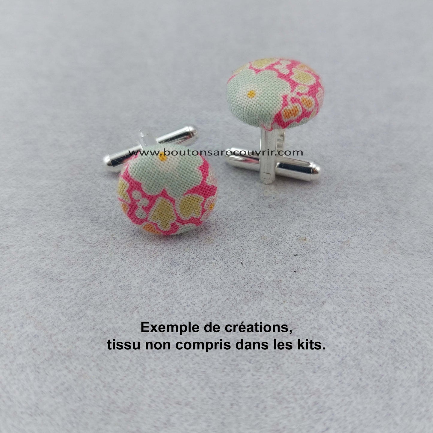 Kit complet - boutons de manchette